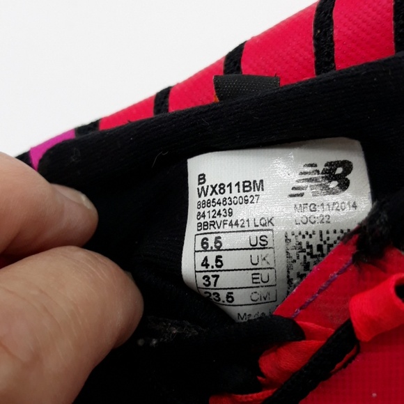 New Balance 811 Black Sneakers Sz 6 1/2 - Picture 7 of 8